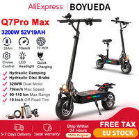BOYUEDA Q7Pro Max 3200W Electric Scooter Dual Motor 52V28AH With NFC Activated App Control 11\