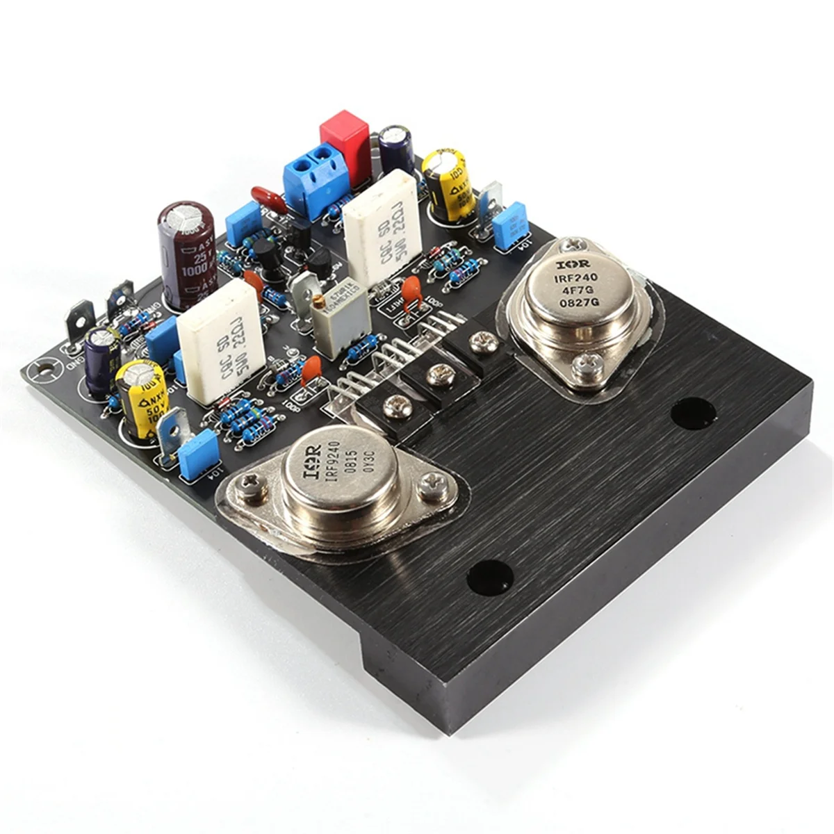 T06C-Power Amplifier Audio Board Module Gold Sealed IRF240 IRF9240 K20 Class A Subwoofer Amplifier Module