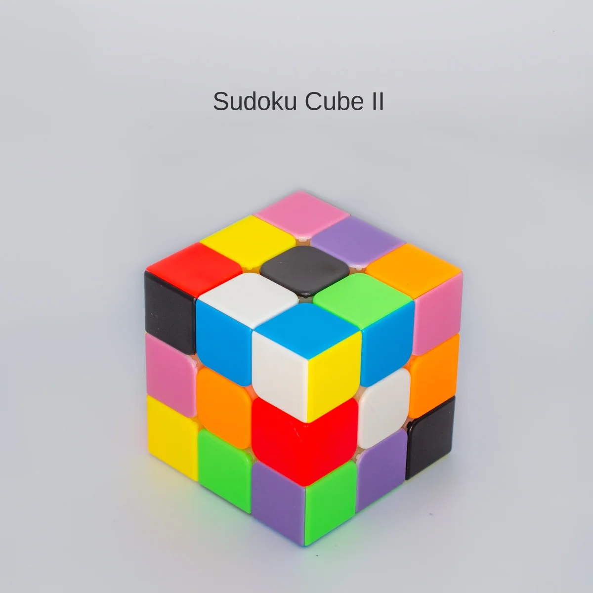 Third-Order 9-Color Sudoku Magic Cubes Brainy Classic Color Magic Cubes