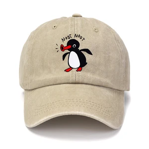 Noot Baseball Cap für Männer und Frauen, Visierschutz, Snapback, Pinguin, Pinguin, TV -Deckel 6 Hauptverkaufskappe Penguin - №2