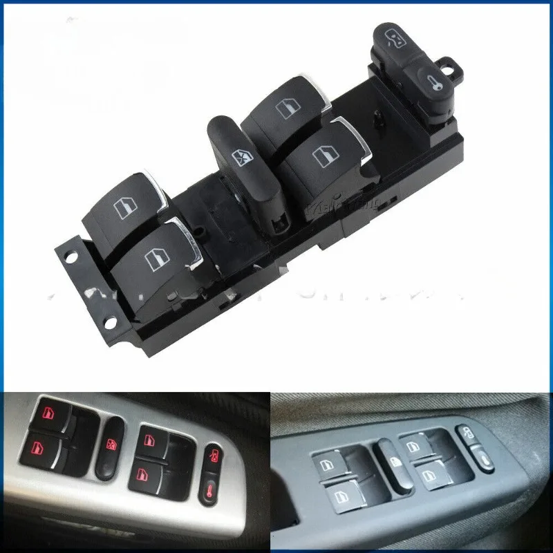 

For Volkswagen Passat B5 Golf Jetta Window Switch Lifter Button 3BD959857