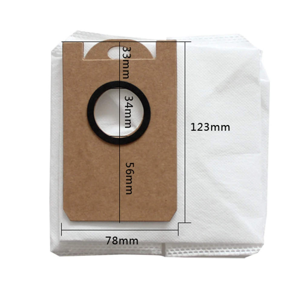 Robot Vacuum Cleaner Spare Parts Accessories Dust Bag For MiWhole M7 Pro M8 Pro Dust Bags Collector Sets  Spare Parts Reusable