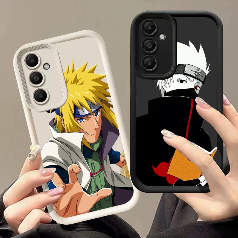 JR-9 Narutos-Akatsukis-Cloud Phone Case For Samsung A35 A55 A25 A05 A05S A24 S23 S24 FE Ultra Plus