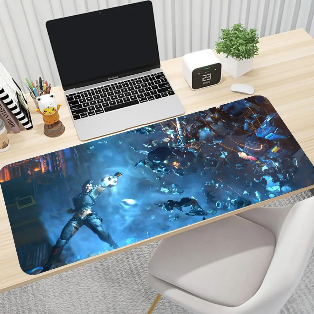 900x400 Laptop Office Rubber Soft Desk Mat Computer Keyboard HD Print Mousepad Xxl Anime Gaming Girl Overwatch Large Mouse Pad
