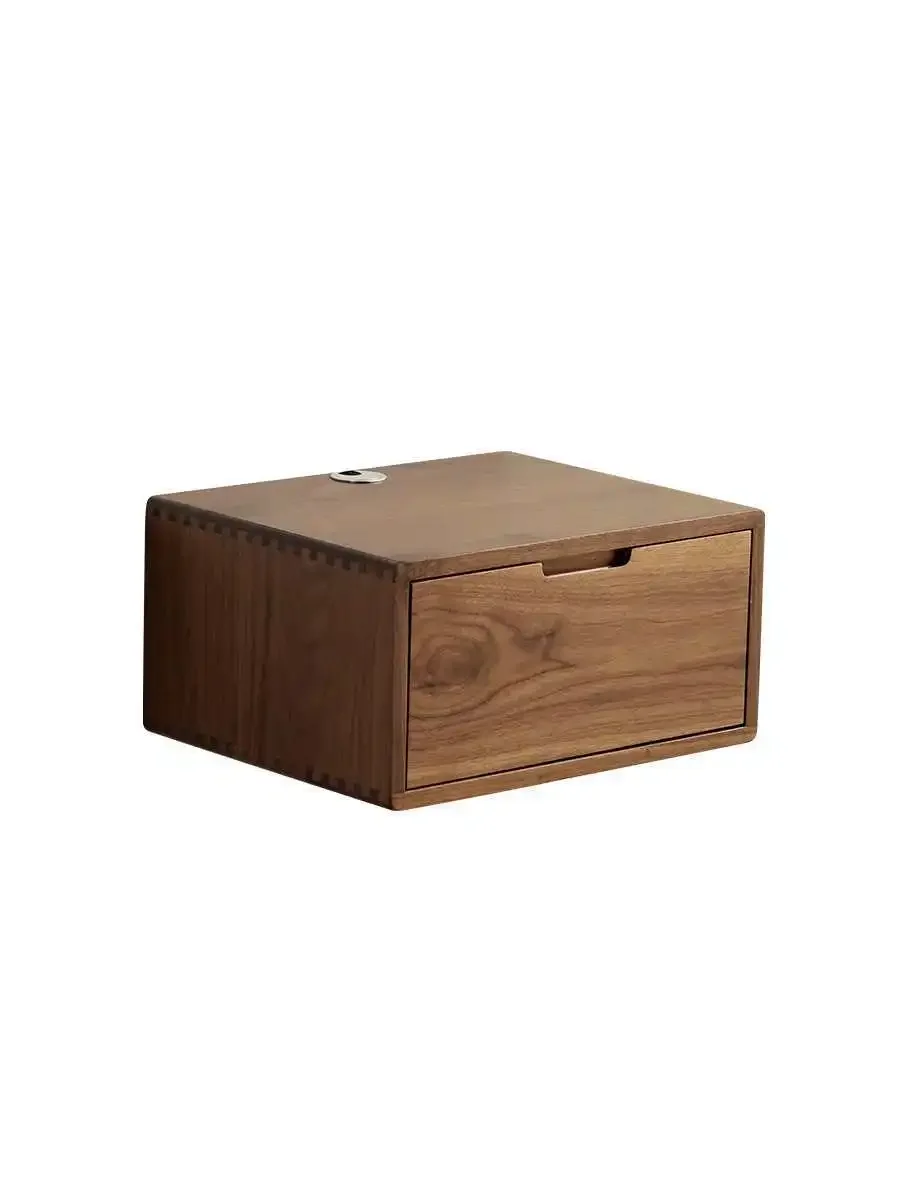 Wall-mounted suspended bedside tables, small drawer storage boxes, wall cabinet shelves, suspended wall cabinets