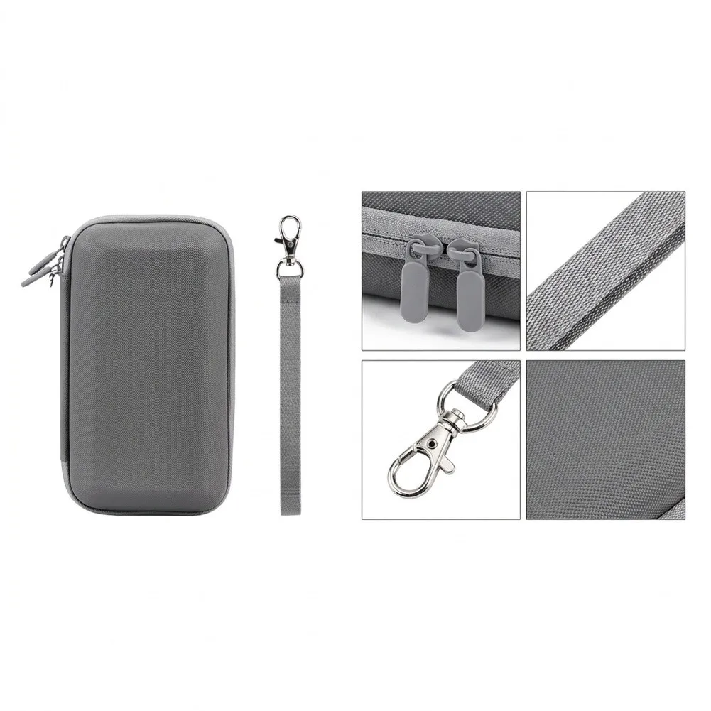 for DJI Mobile 8/7P Portable Carry Case in Grey PC Construction with Ergonomic Shoulder Strap and Accessory Space