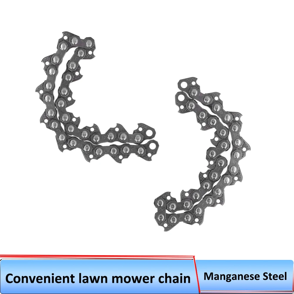 Brush Cutter Chain Trimmer Head Coil Chain Perfect Replacement Manganese Steel Wearproof Convenient Brush Cutter Chain