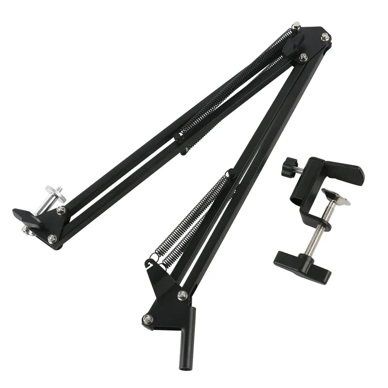 Microscope Video Camera Webcam Desktop Work Arm Stand Adjustable Boom Table Working Hanger Cantilever Stand Holder 1/4 6mm