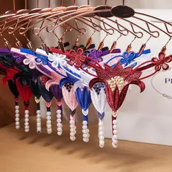 Bragas de masaje de perlas y flores bordadas para mujer, ropa interior de cintura baja, entrepierna abierta, lencería Sexy, nueva moda