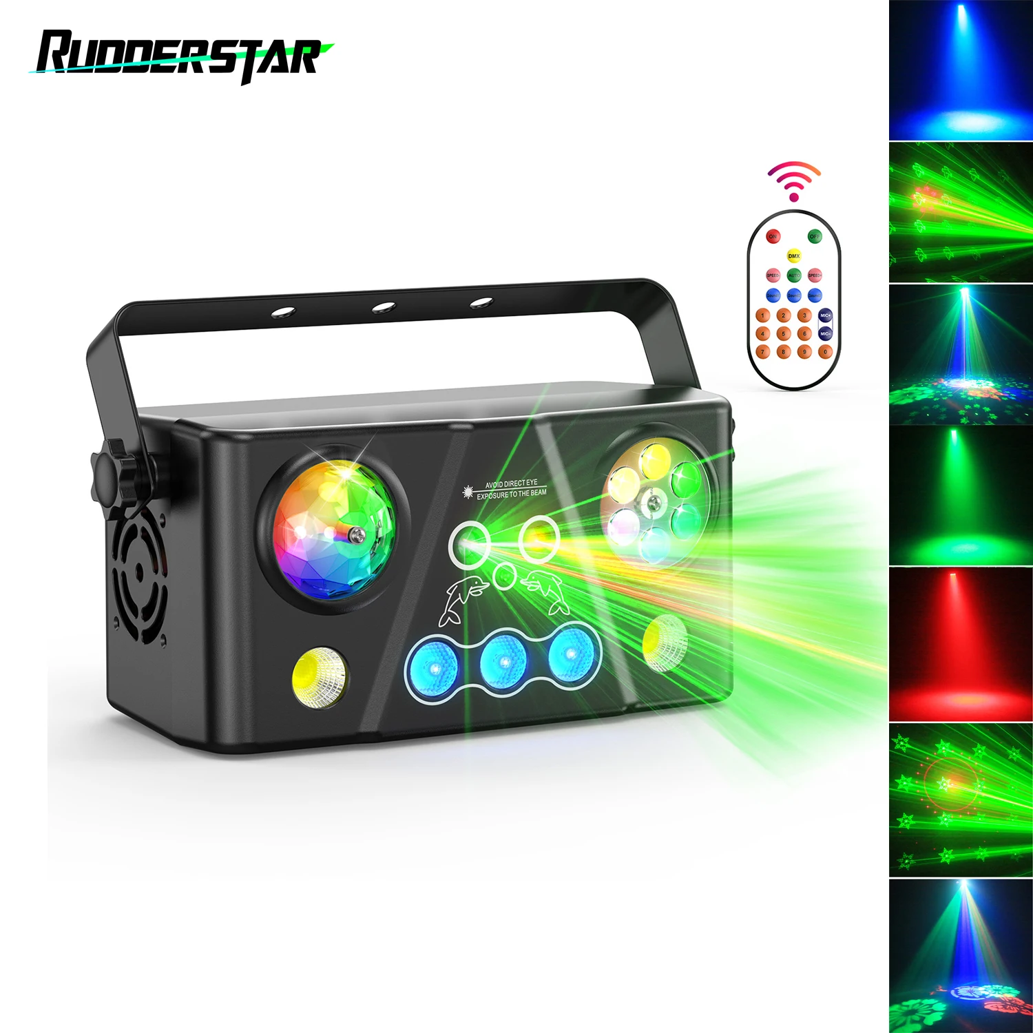 

40W Bee-eye Beam Effect Lights RGB LED Disco Ball Light Remote Control Stage Effect Lighting for Party Concert Theater Bar Club