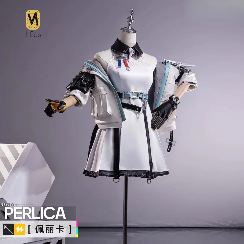 Disfraz de Cosplay de Perica de HCos Arknights para Halloween, Navidad, Carnaval, Juego de Rol, Comic Con, Vestido de Princesa