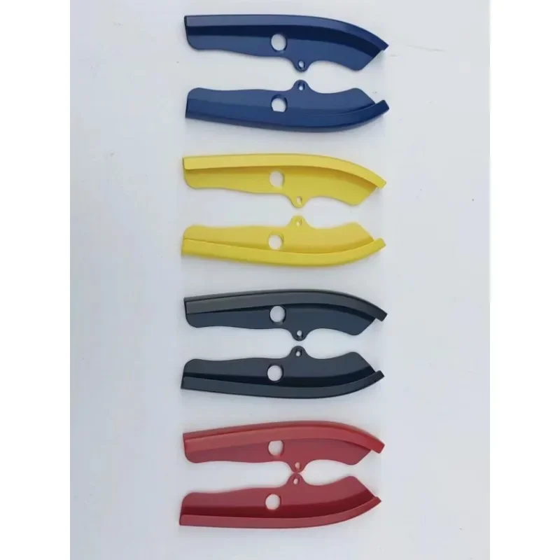 

68327082AA 68327083AA Front Bumper Lip Splitter Protector Green For 15-20 Dodge Challenger Scat Pack