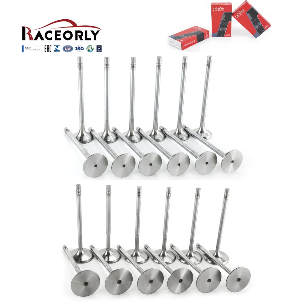 RACEORLY 24 * válvula de escape de admisión para mercedes-benz C43 GLC43 AMG S400 M276 3.0L