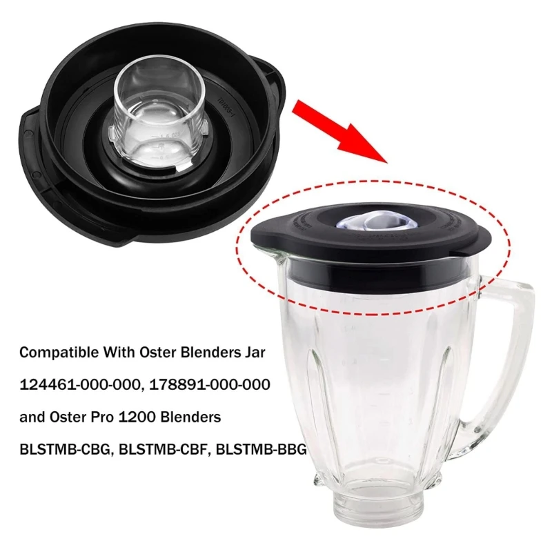 غطاء وعاء الخلاط متعدد الاستخدامات، جزء بديل لغطاء الخلاط سهل التنظيف