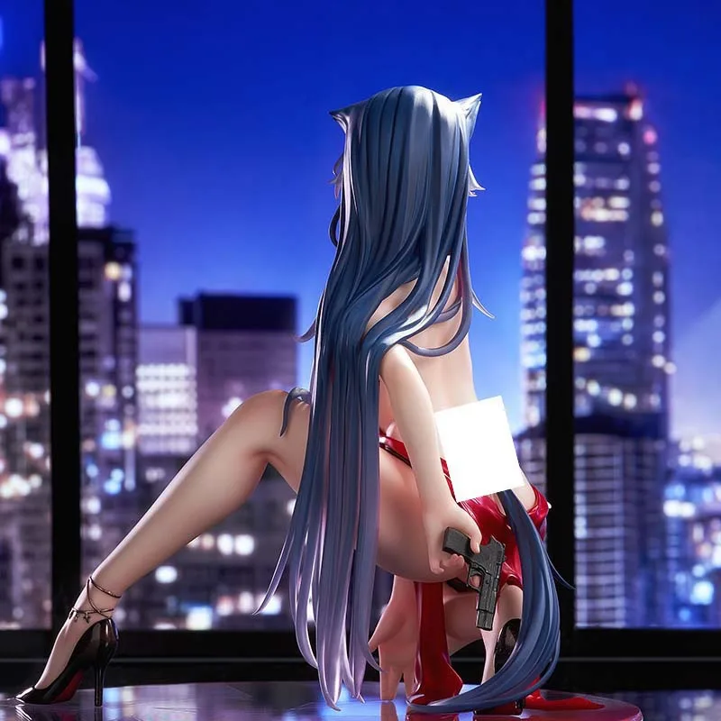 فستان فرسان تكساس من مادة PVC لشخصية أنمي نموذج لعبة زخرفة قابلة للجمع #4