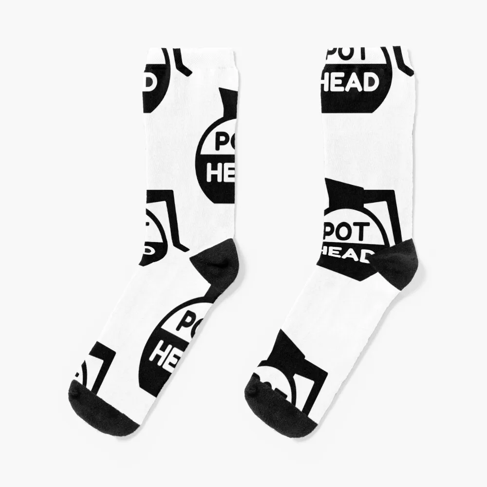 Pot Head - Coffee Addict Socks soccer anti-slip happy short Socks Female Men's