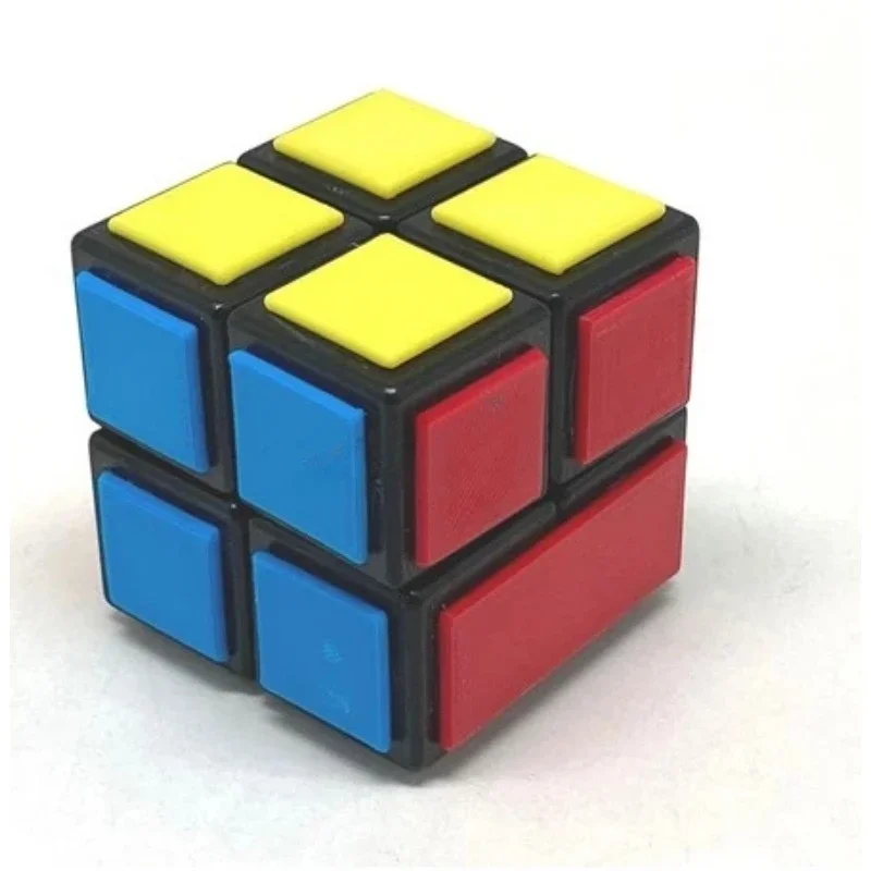 Jus's Puzzle 4x4 Cube Junior Pocket Bandaged 2x2x2 Black Body Magic Cube giochi e Puzzle educativi per bambini