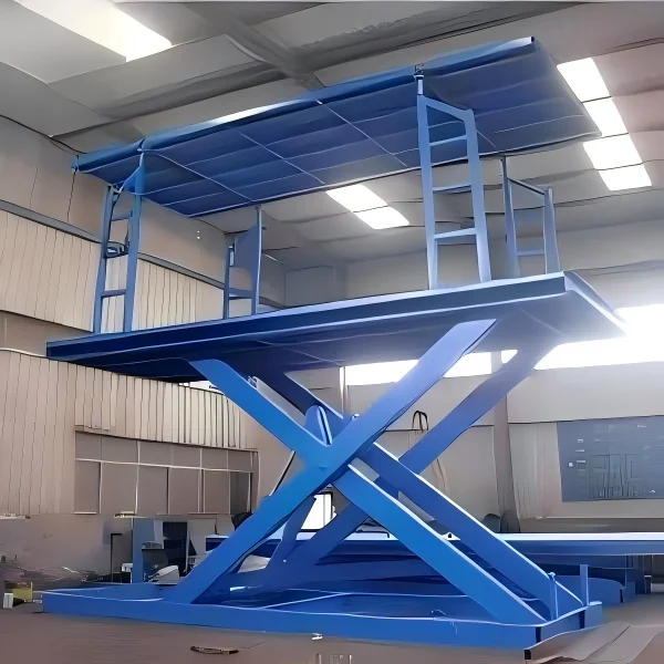 Storage Underground Hydraulic Scissor Car Parking Lift with Roof