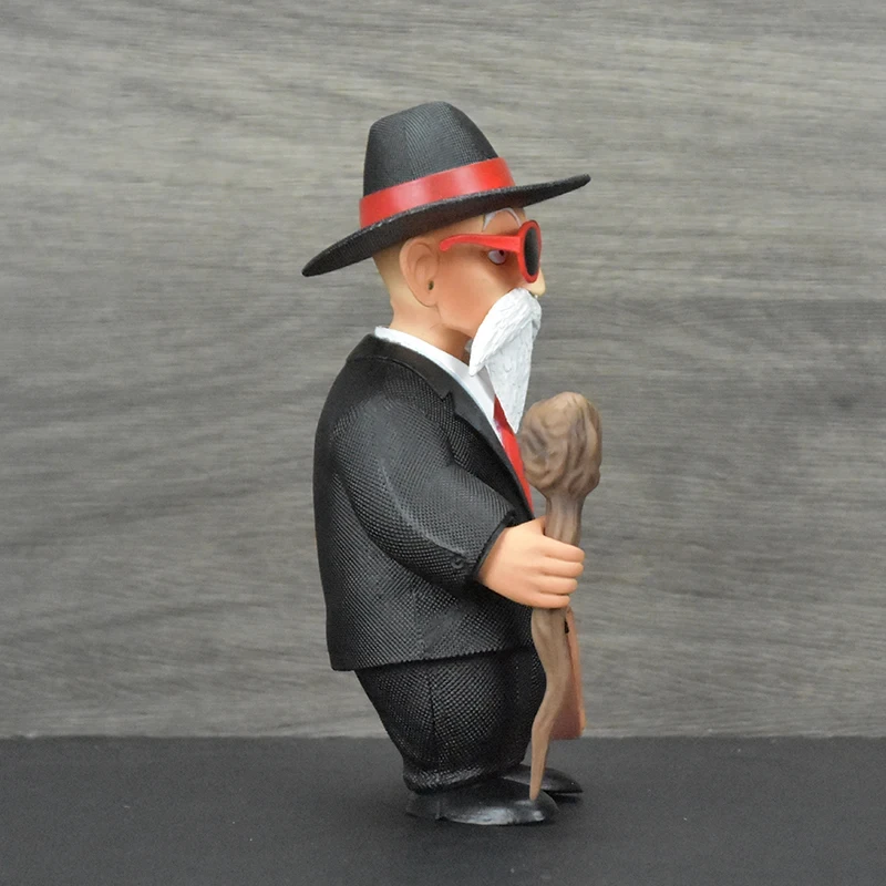 Anime dragon ball figuras terno mestre roshi figuras de ação pvc coleção modelo periferia brinquedos ornamento desktop boneca presentes