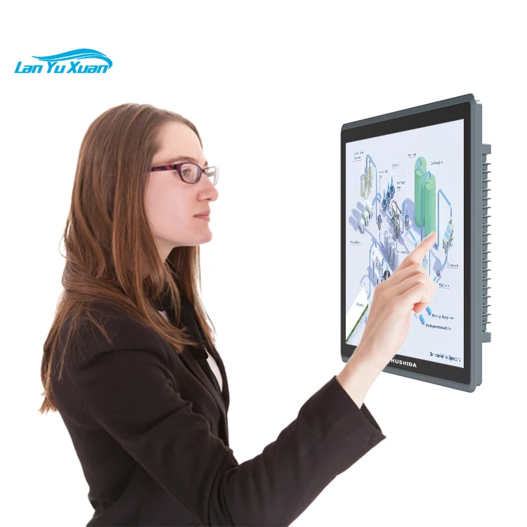 

21.5'' J1900 I3 I5 Wall Mount All In One Touch Screen Full HD Industrial Panel PC Capacitive Touch Screen Industrial PC