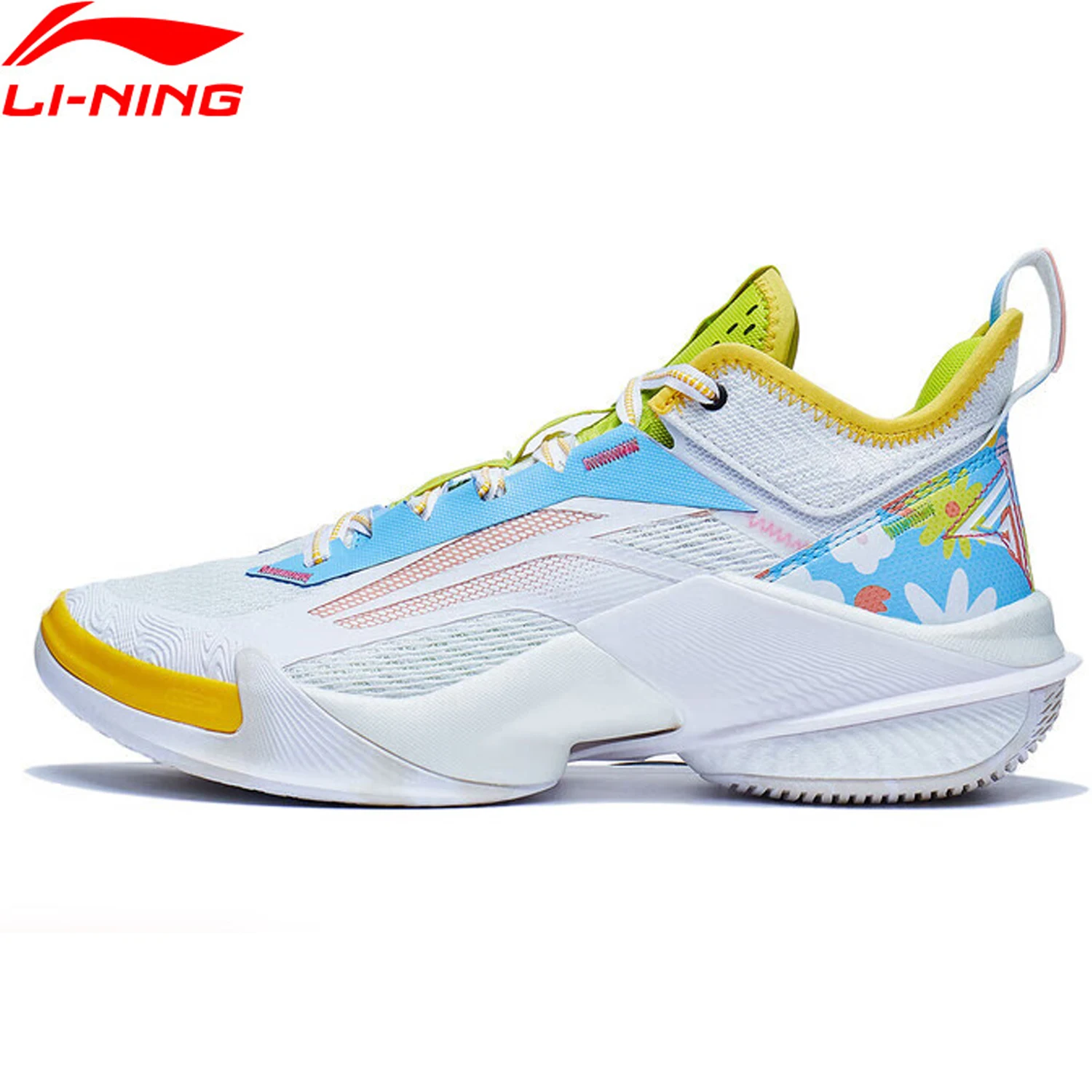 Li-Ning 남성용 POWER X 프로페셔널 농구화, 붐 쿠션 라이트 폼 플러스, 안감 웨어러블 스포츠 신발 스니커즈, ABAT089 