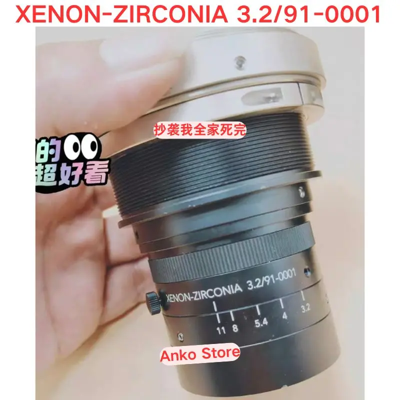 Second-hand test OK ，XENON-ZIRCONIA 3.2/91-0001 Industrial Lens