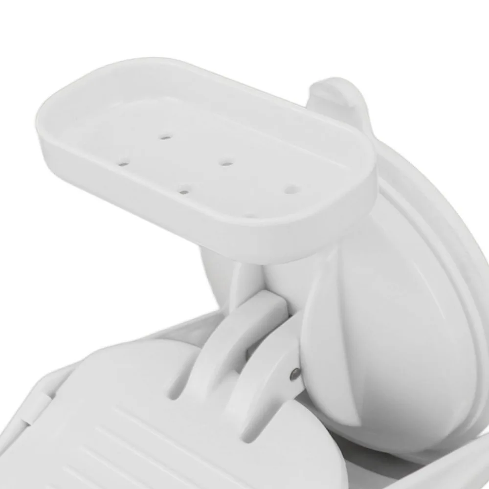 Strong Wall Mounted Shower Foot Rest Anti Slip Foldable Shower Foot Stool Bathroom Pedal Back Pain Relief