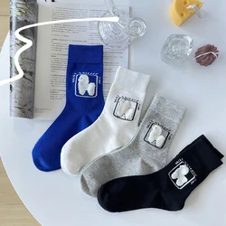 Japanse Harajuku Alpaca Dier Sokken Katoen Casual Sokken Warm Vrouwen Streetwear Grappige Sokken Korte Gelukkig Enkelsokken Hot Selling