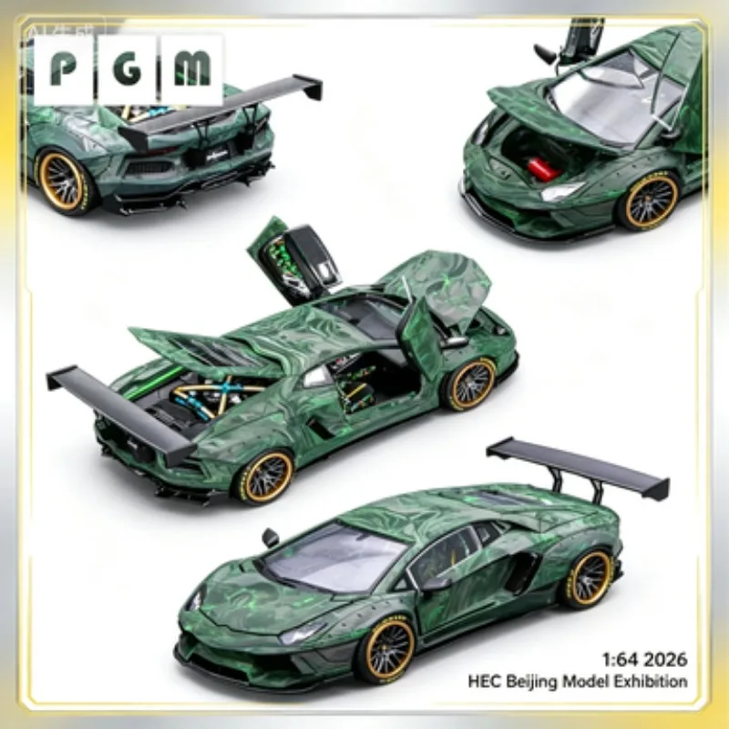

Pre-sale PGM 1:64 2026 HCE Beijing Exhibition Limited Edition, Cast Alloy Model, Adult Collection Decorative Item.