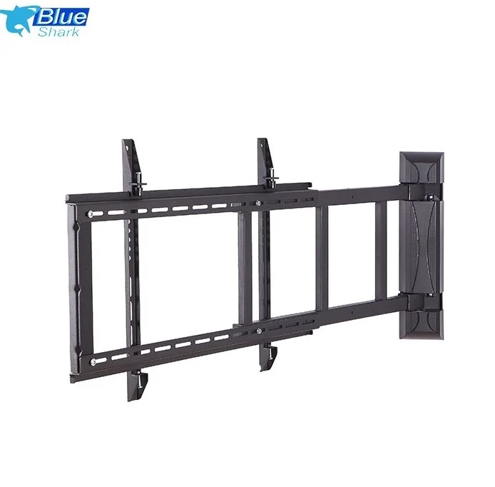 Factory Wholesale length adjustable 120-160 CM suit for 85'' Inch to 98'' Inch screen Motorized super length tv mount