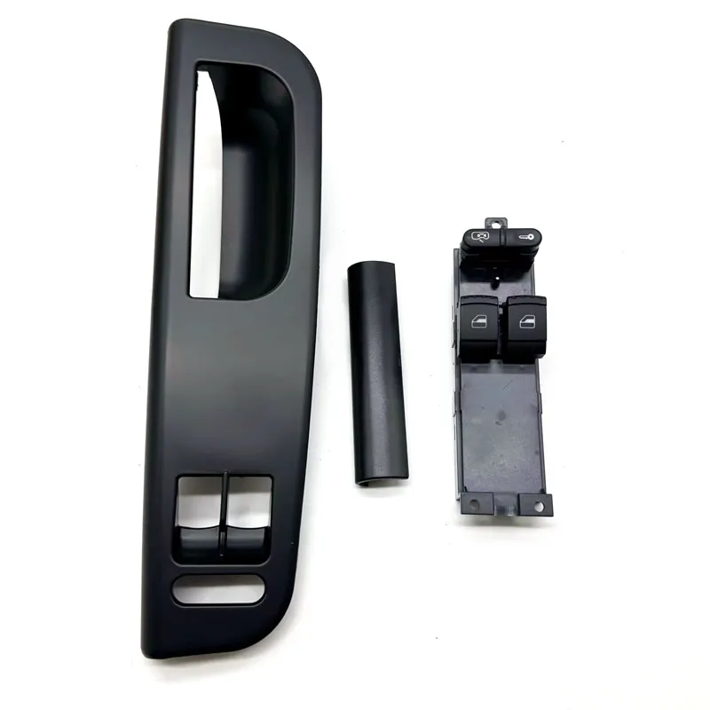 3pcs New Car Window Control Cars Interruptor Car-styling Switch + Door Panel + Handle For Golf 4 MK4 Passat B5 B6