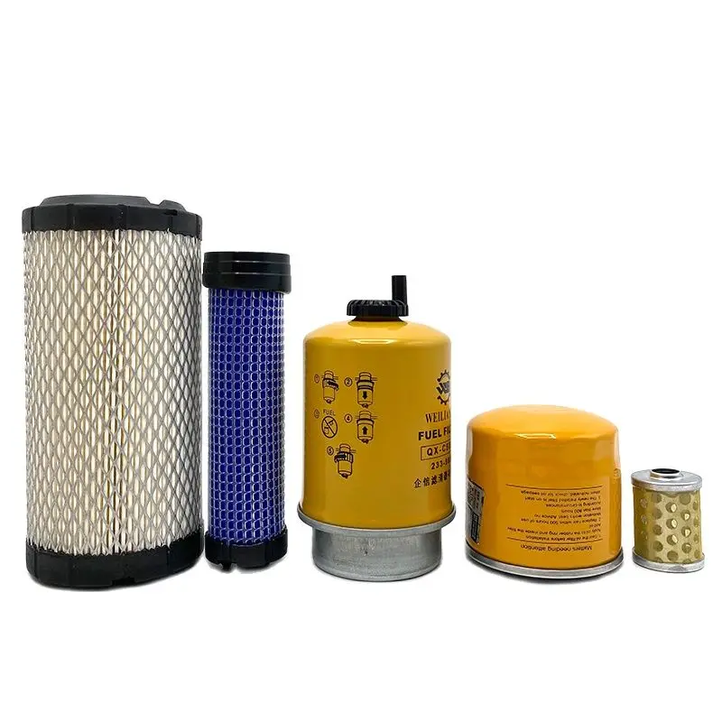 

For micro-digging Wacker Neuson EZ17 20 oil grid diesel air filter hydraulic oil return filter excavator maintenance parts