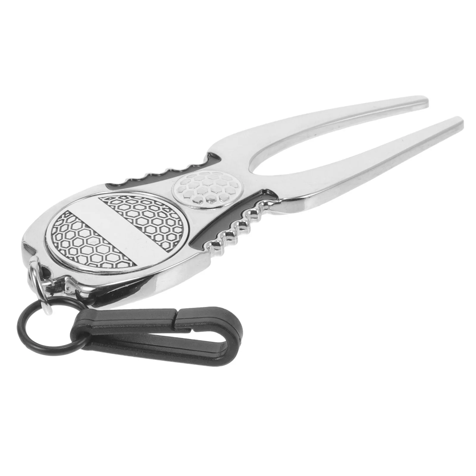 

Professional Golf Divot Repair Tool Aluminium Alloy Portable Grass Fixing Fork Golfing Accessories Set Divot Repair Tool