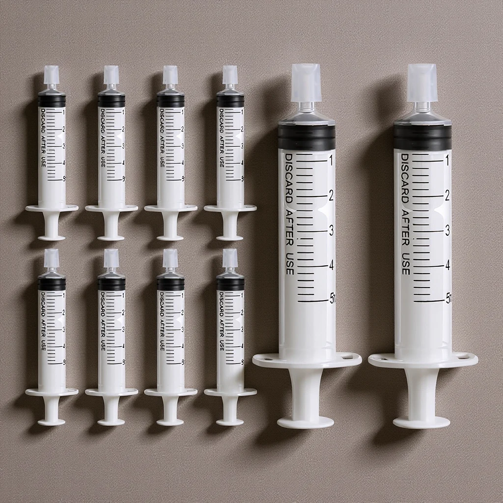 

10pcs 5ml Reusable Clear Measuring Syringe Dispenser for Cosmetics Liquid Transfer Leak Proof Animal Food Feeding Watering Tool