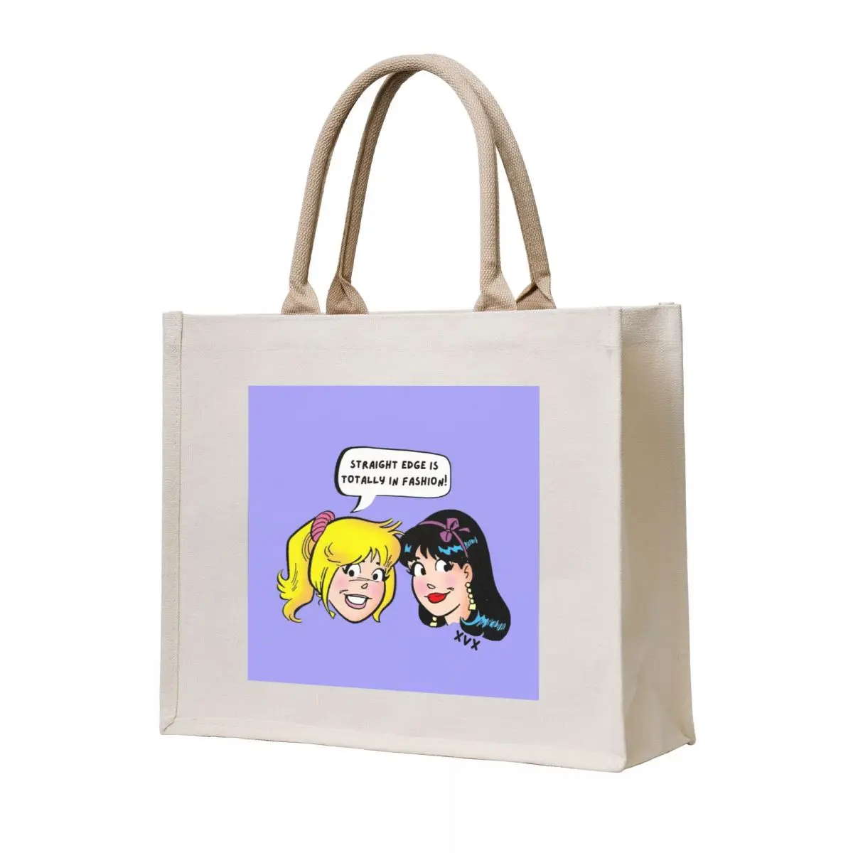 

Straight Edge is totally in fashion Tote Bag canvas tote shopper bag women canvas Handbags women