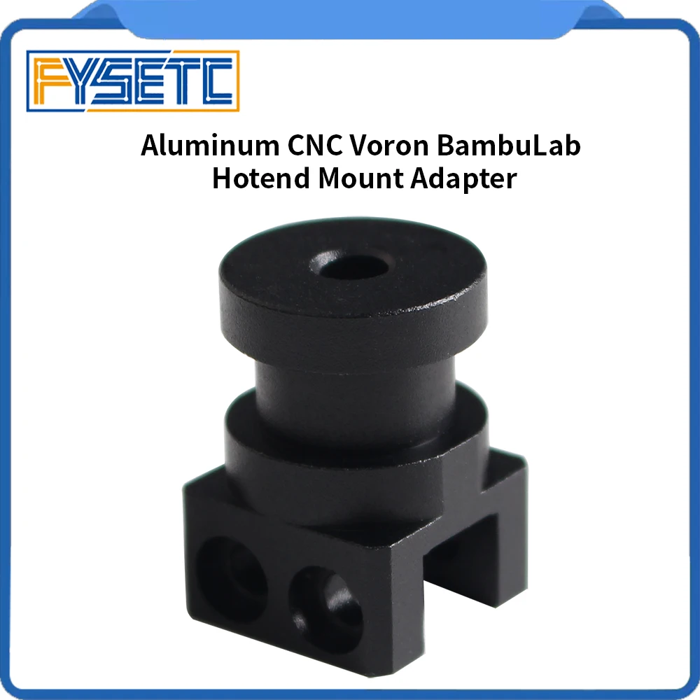 Voron BambuLab Hotend Mount Adapter To V6 Hotend Upgraded Aluminum CNC Kit for Voron 2.4 Trident Stealthburner Bambulab Hot End