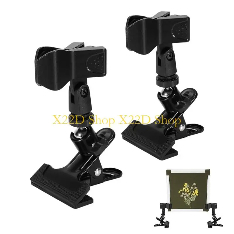 

X22D 2 шт. подставка для пялец с рамкой для вышивания 11x11 дюймов, регулируемая вращающаяся подставка для вышивания для