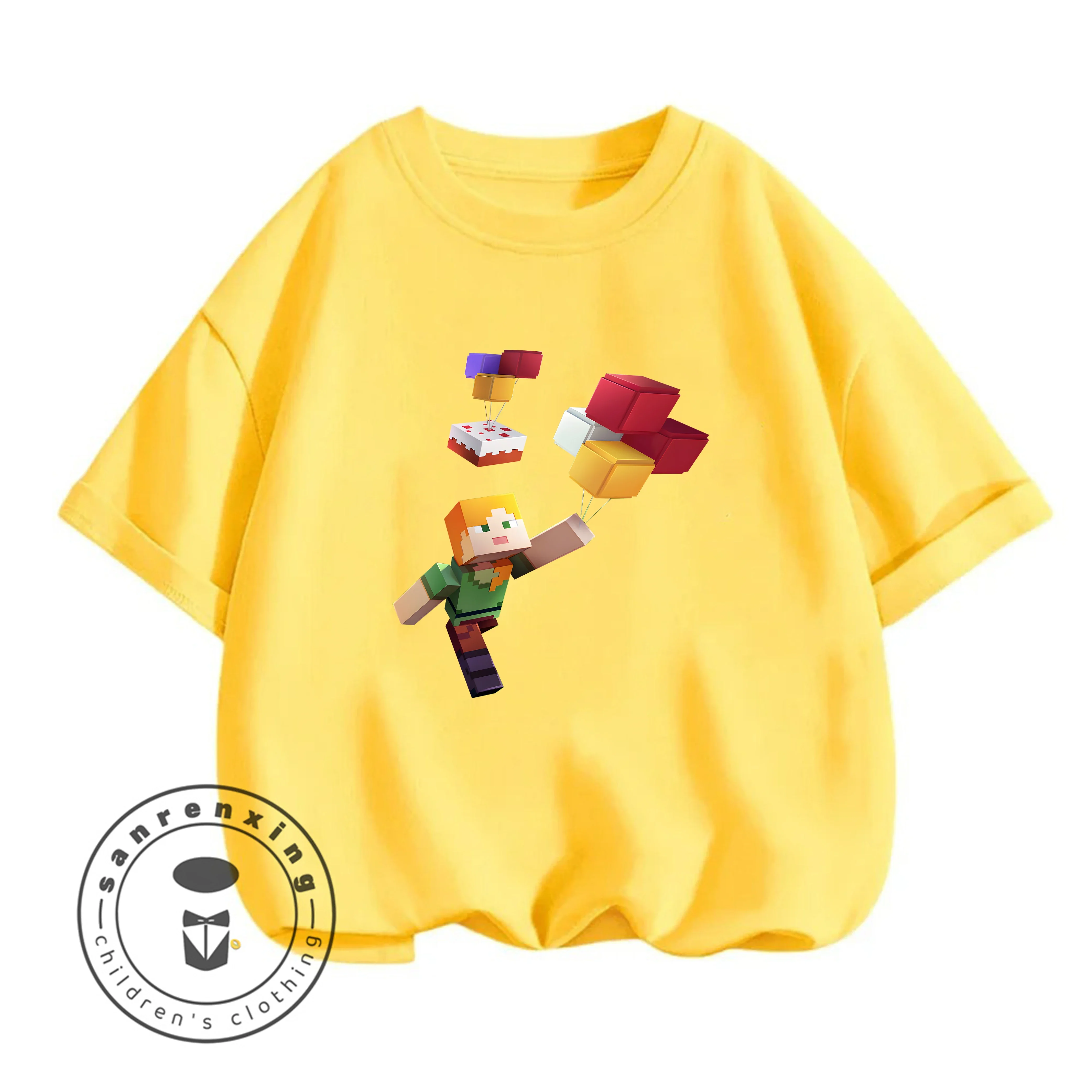 

Детская толстовка с 3D-принтом Minecraft, модная новинка 2026 года, для подростков, мальчиков и девочек, повседневная, летняя, хит продаж