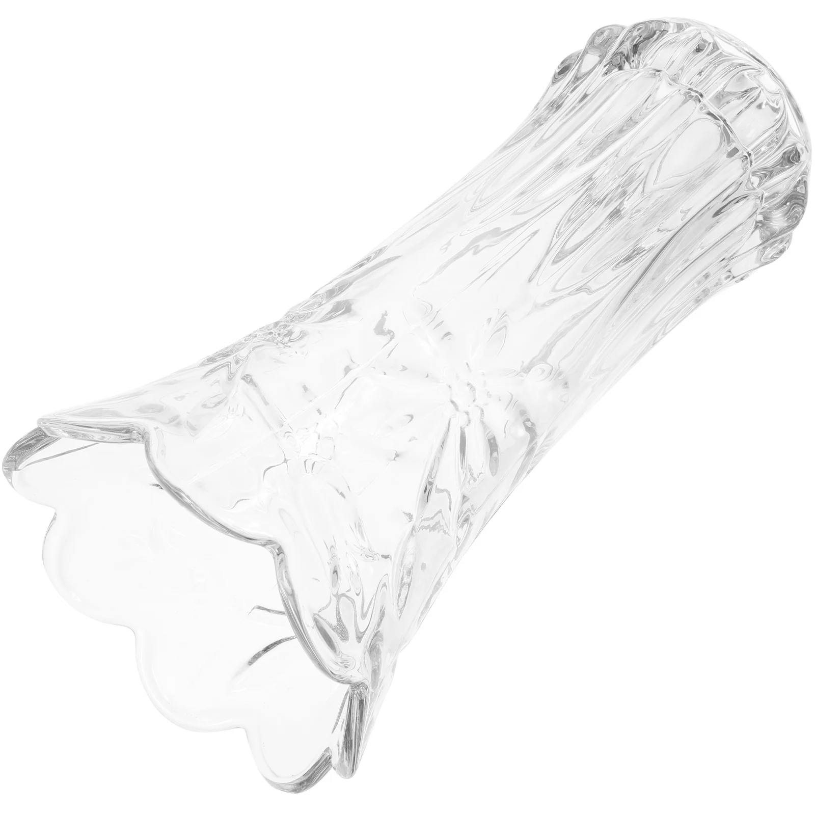 

Glass Vase Dining Room Table Decor Flower Clear Decorate for Flowers Crystal Decoration