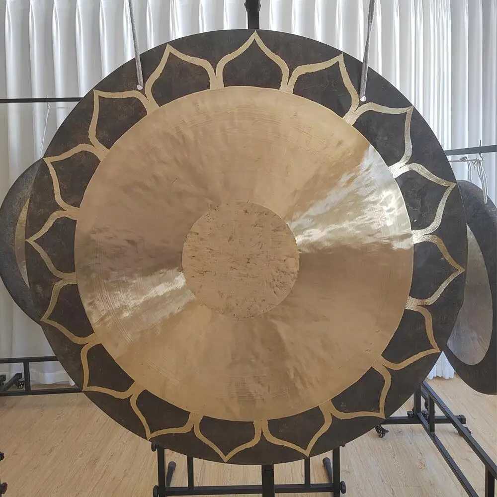 Arborea Handmade 20'' Lotus Wind Gong+18