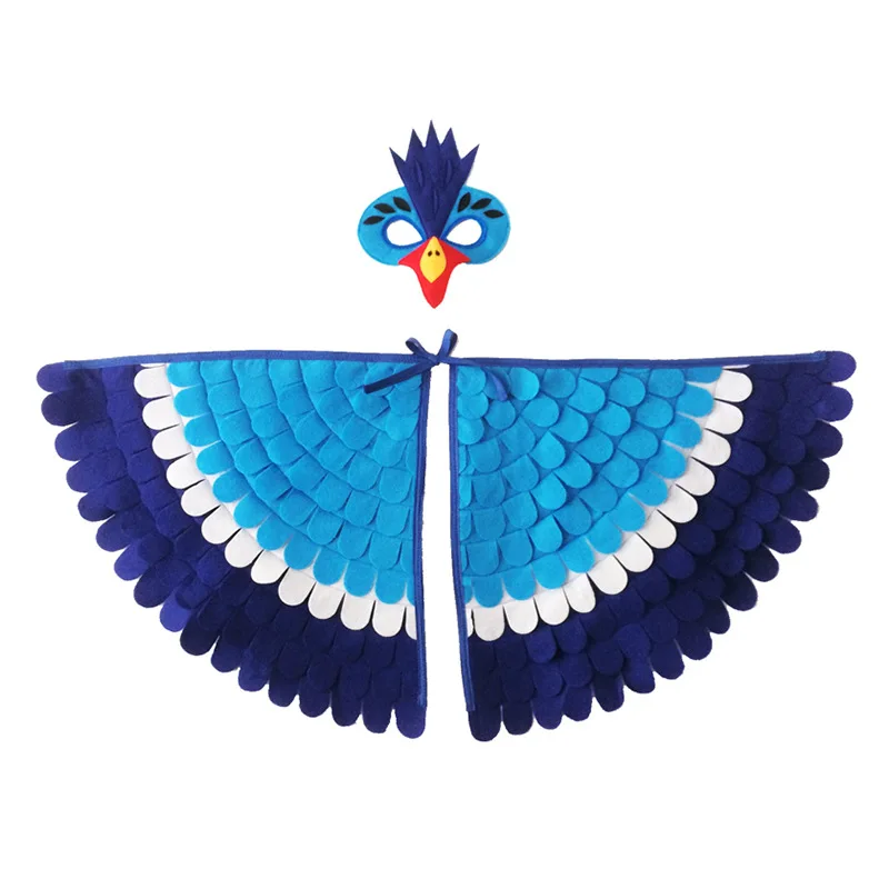 Kids Felt Wings Halloween Carnival Costume Creative Dress Up Wings for Children