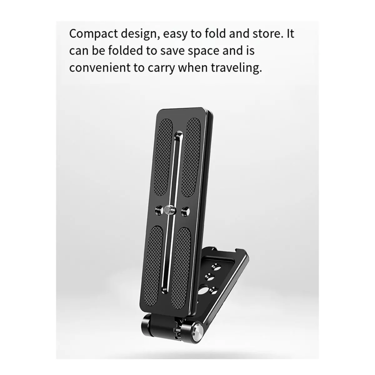 ABJA L Shaped Quick Release Plate Adjustable Angle L Bracket for DSLR Cameras, Vertical Horizontal Filming Tripod Mount