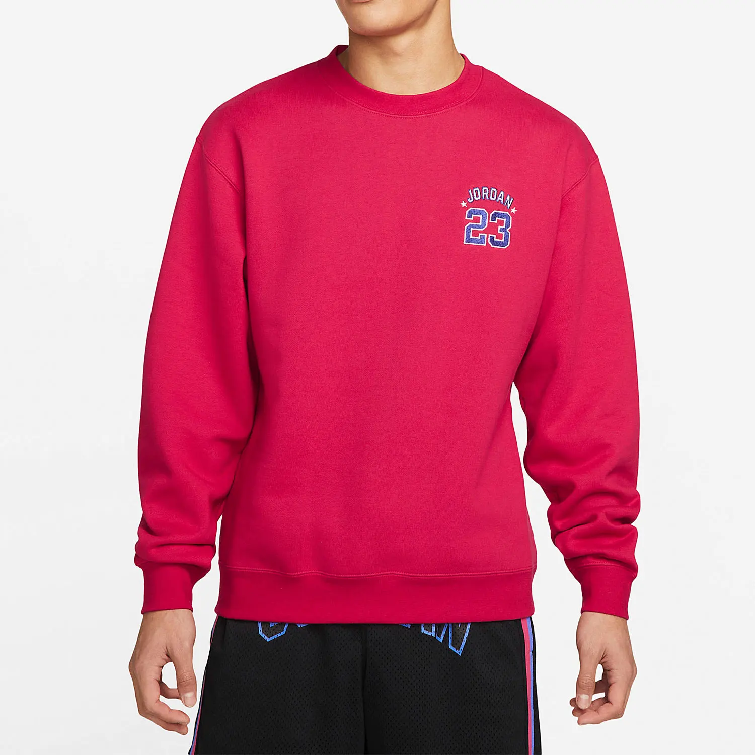 Nike Originals JORDAN Men's Sport Training Round Neck Hooded Sweatshirt DR6421-614
