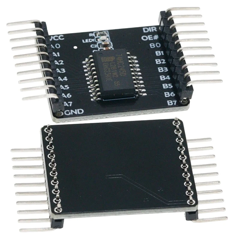 74HC245D module, 8bus transceiver with 653 tri-state output solution development board verification board