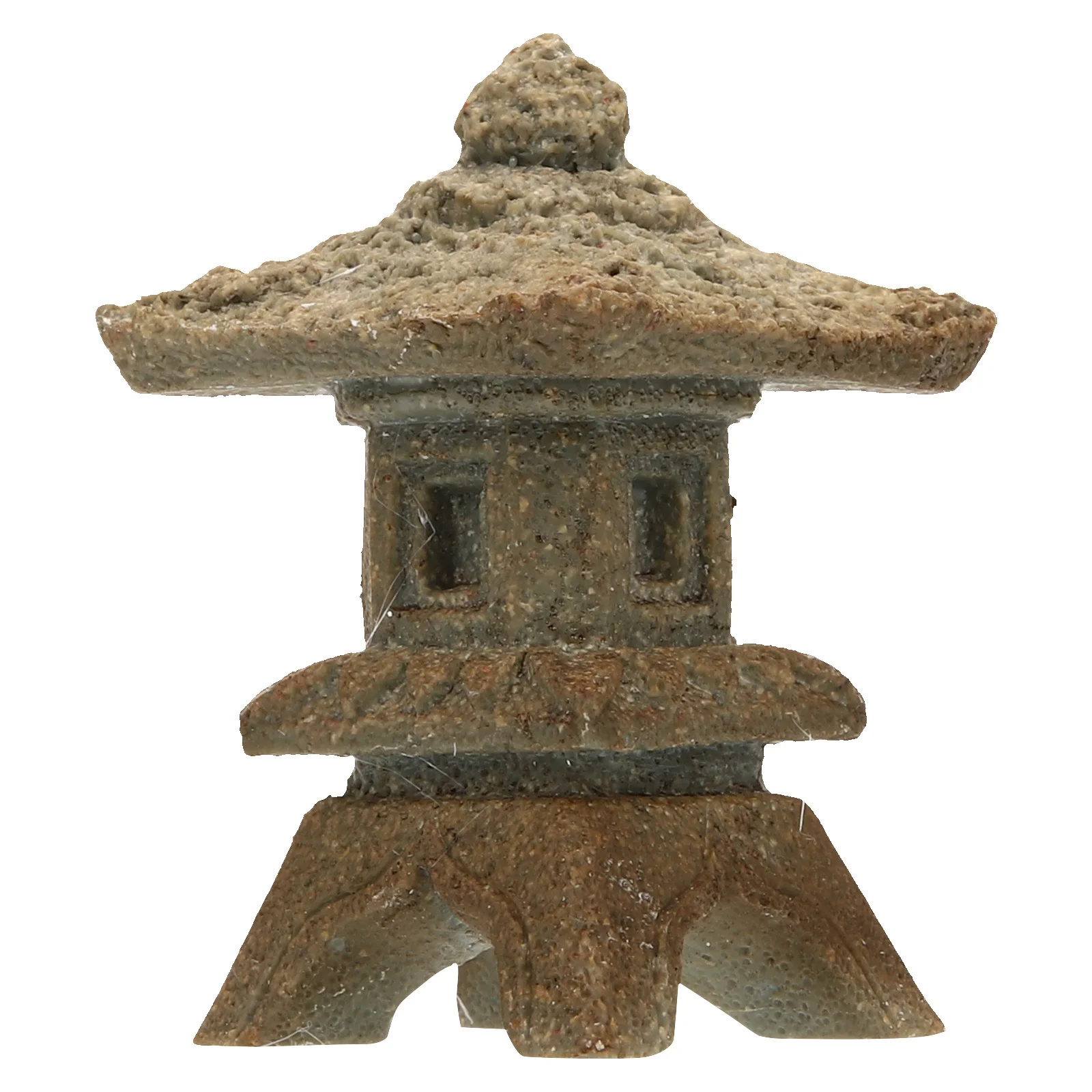 

Mini Pagoda Statue Stone Lantern Decor For Garden Bonsai Landscape Pavilion Ornament Outdoor Solar Lights Miniature Home