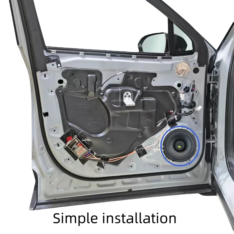 مكبرات صوت 6.5 بوصة للسيارات بحد أقصى 200 وات مكبرات صوت للسيارة نظام صوت ستيريو للسيارة مكبرات صوت محورية ثنائية الاتجاه