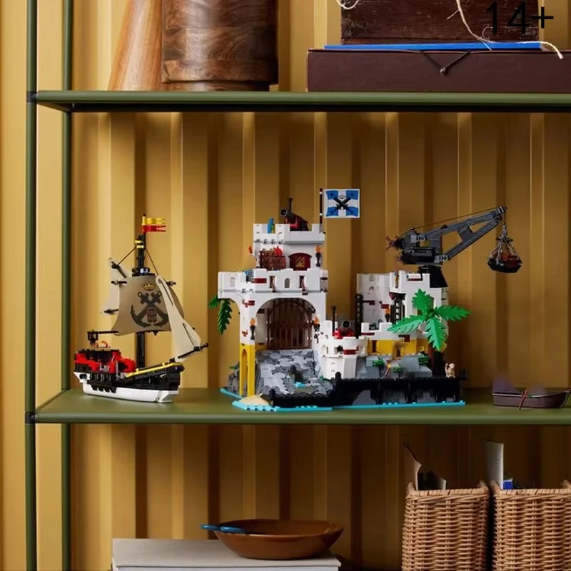 2025 Nieuwe Middeleeuwse Piraat Serie Eldorado Kasteel Serie Model 10320 Kinderen Volwassen DIY Bouwsteen Speelgoed Verjaardagscadeau