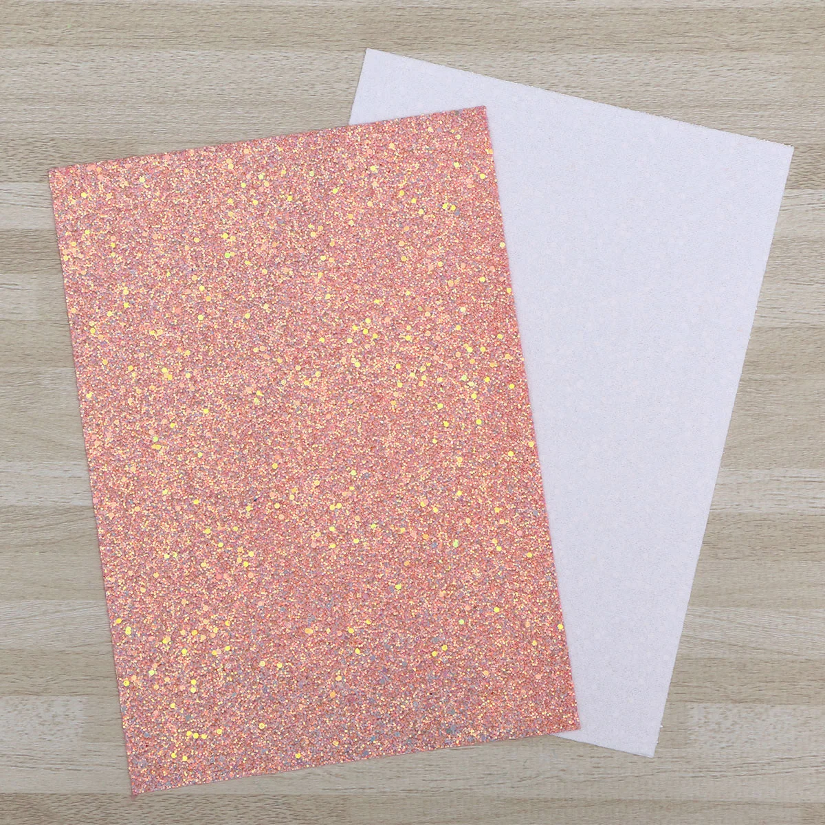 

3pcs Pu Fabric Sheet 7.87X11.8" Glitter Pvc Canvas Backing Shiny Diy Craft Material For Phone Cover Pouch Bag Making