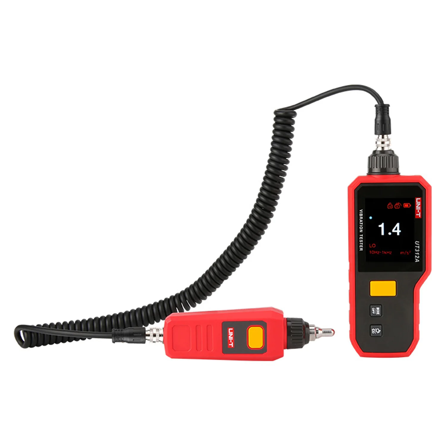 UNI-T UT311A UT312A Handheld Vibration Tester LCD TFT Auto-Rotating Screen Wide  2.4″ TFT Screen Measurement Displacement Tester