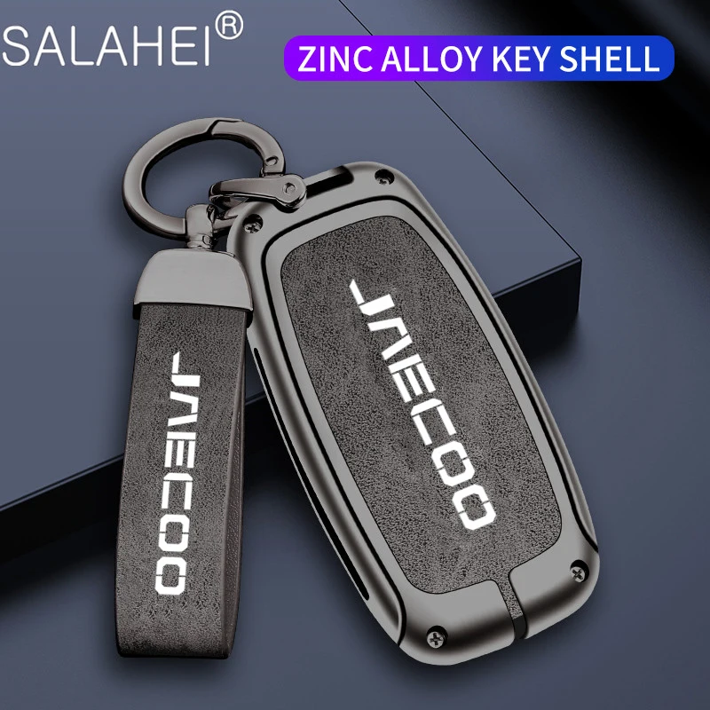 Чехол-футляр для смарт-ключа автомобиля из цинкового сплава для Chery Jaecoo J7 J8 7 Tiggo 8plus 8 5 Plus 7pro Max Omoda 5 C5 Arrizo